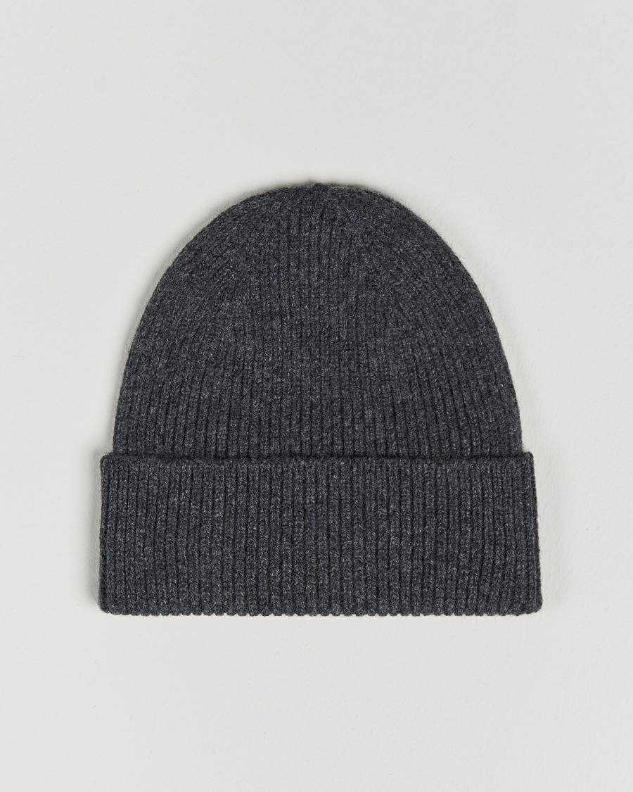 Herre | Luer | Colorful Standard | Merino Wool Beanie Lava Grey