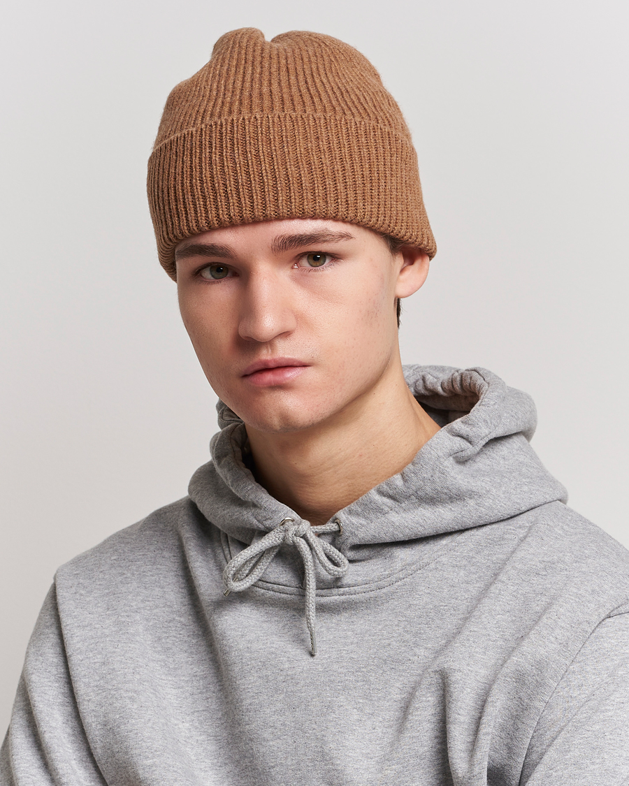 Herre |  | Colorful Standard | Merino Wool Beanie Sahara Camel