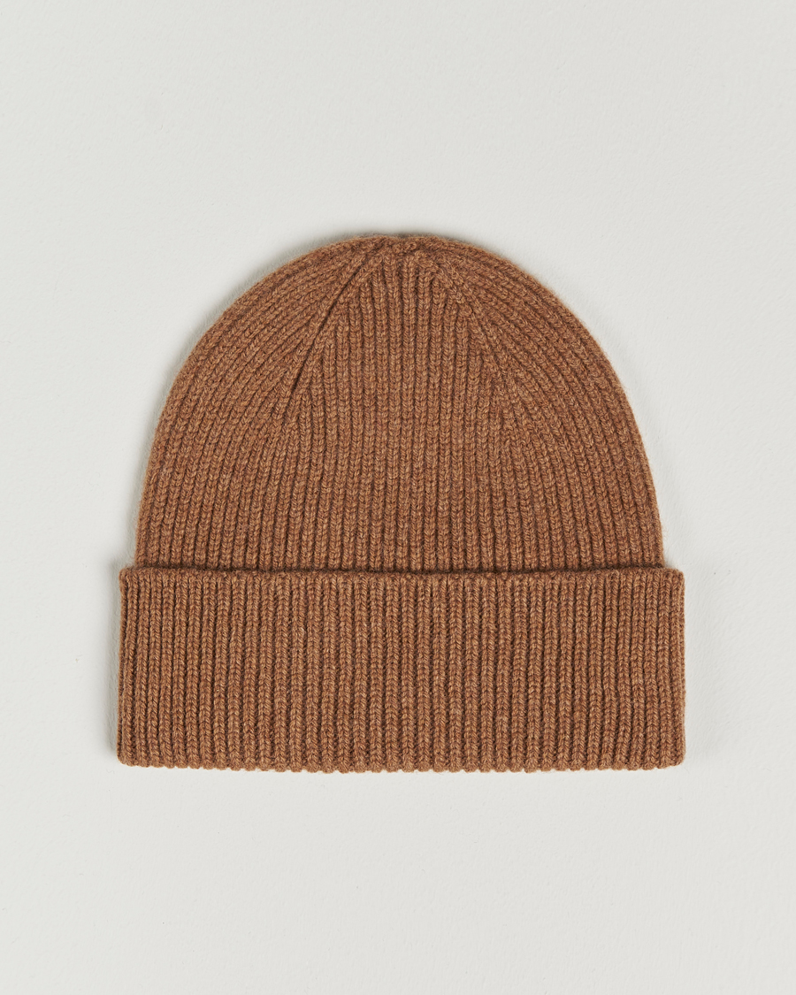 Herre | Colorful Standard Merino Wool Beanie Sahara Camel | Colorful Standard | Merino Wool Beanie Sahara Camel