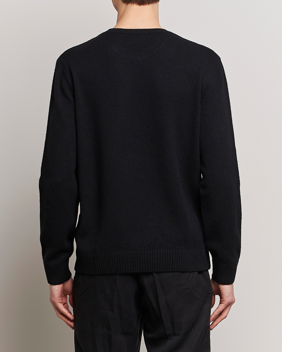 Herre | Gensere | Colorful Standard | Classic Merino Wool Crew Neck Deep Black