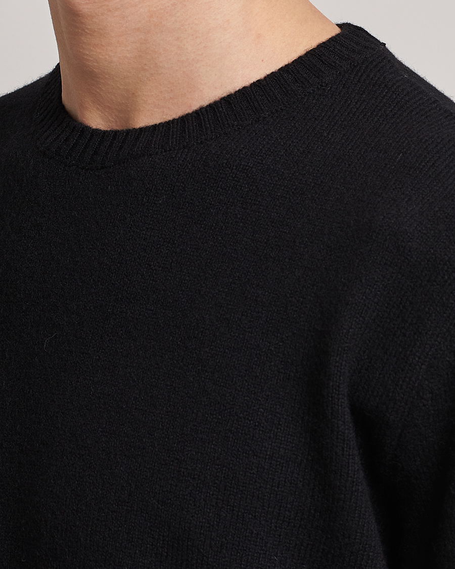 Herre | Gensere | Colorful Standard | Classic Merino Wool Crew Neck Deep Black