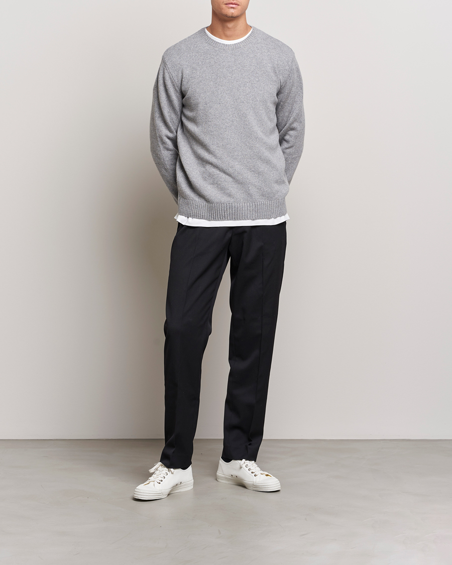 Herre | Gensere | Colorful Standard | Classic Merino Wool Crew Neck Heather Grey