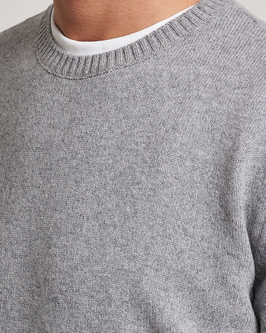 Herre | Gensere | Colorful Standard | Classic Merino Wool Crew Neck Heather Grey