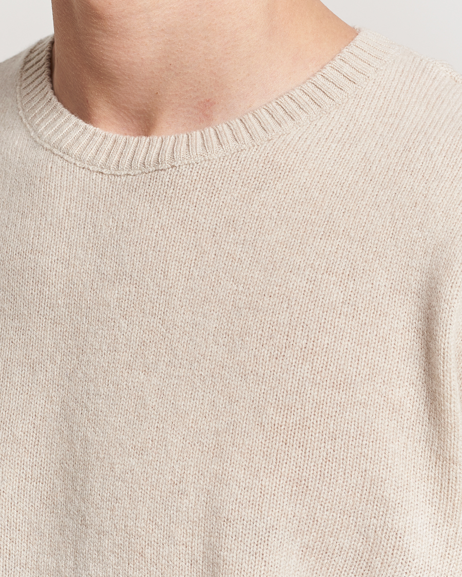Herre | Gensere | Colorful Standard | Classic Merino Wool Crew Neck Ivory White