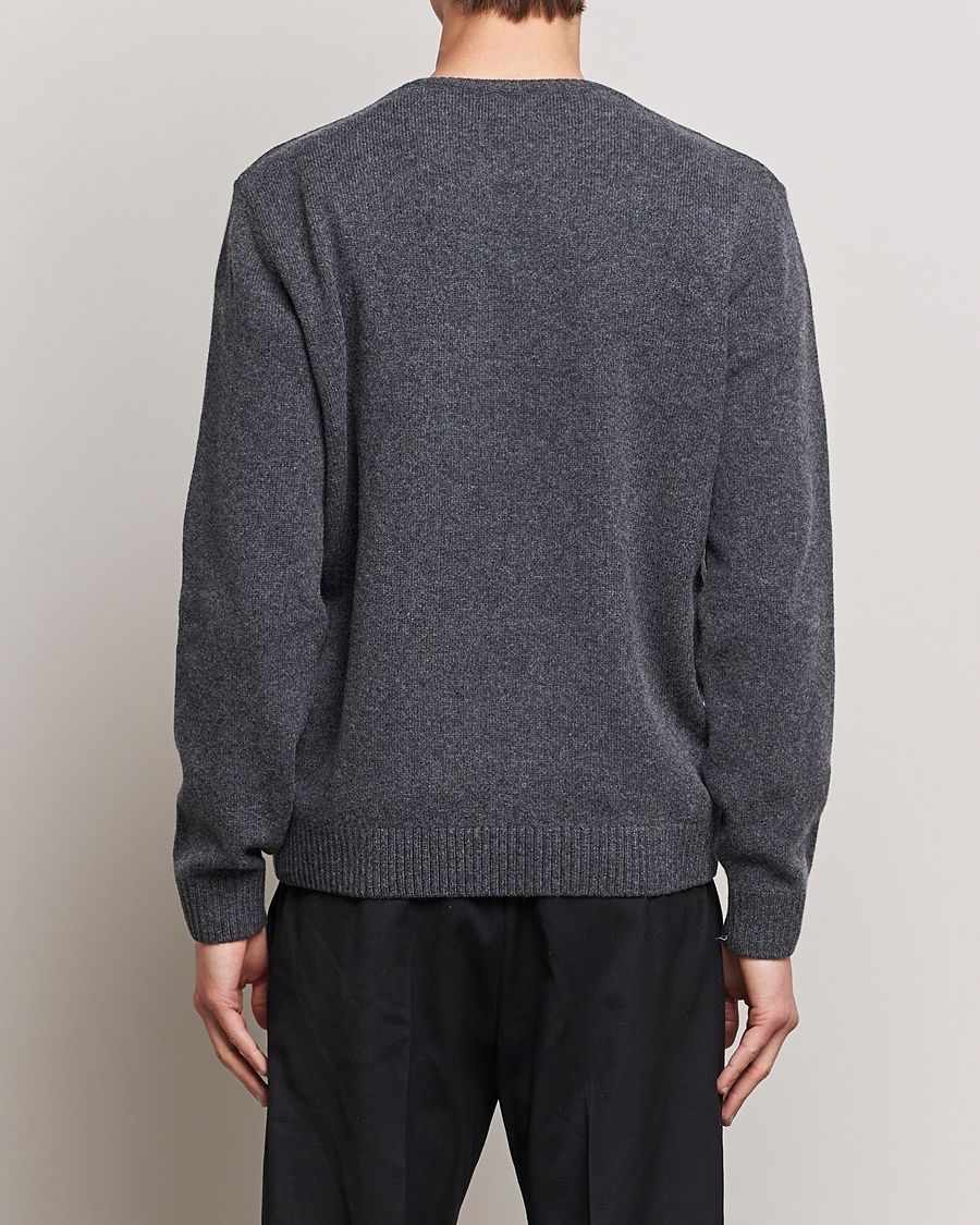 Herre | Gensere | Colorful Standard | Classic Merino Wool Crew Neck Lava Grey