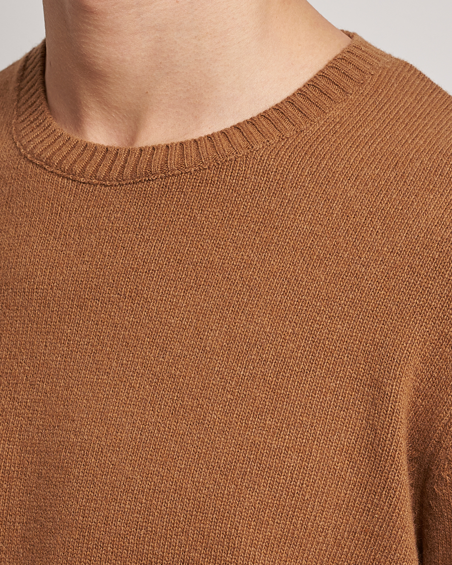 Herre | Gensere | Colorful Standard | Classic Merino Wool Crew Neck Sahara Camel
