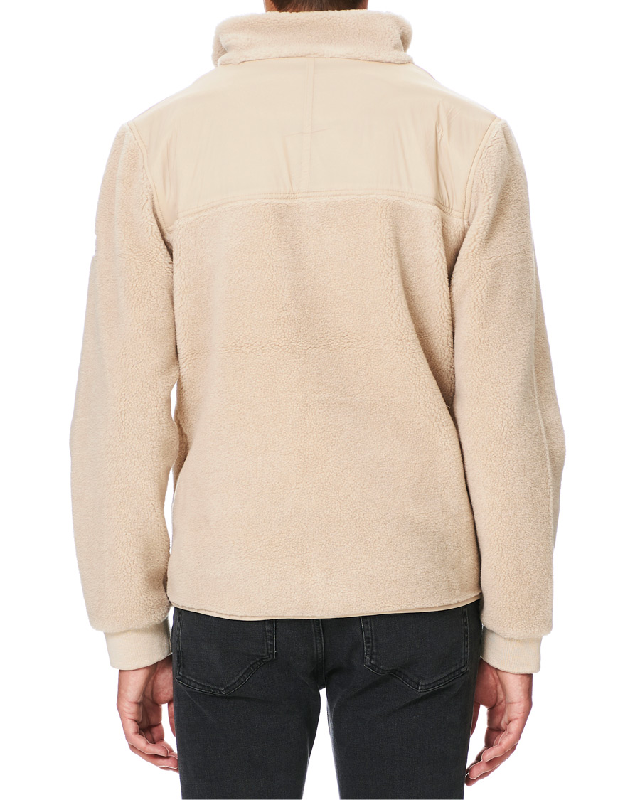 Herre | Gensere | Lexington | Maurice Sherpa Wool Fleece Jacket Beige