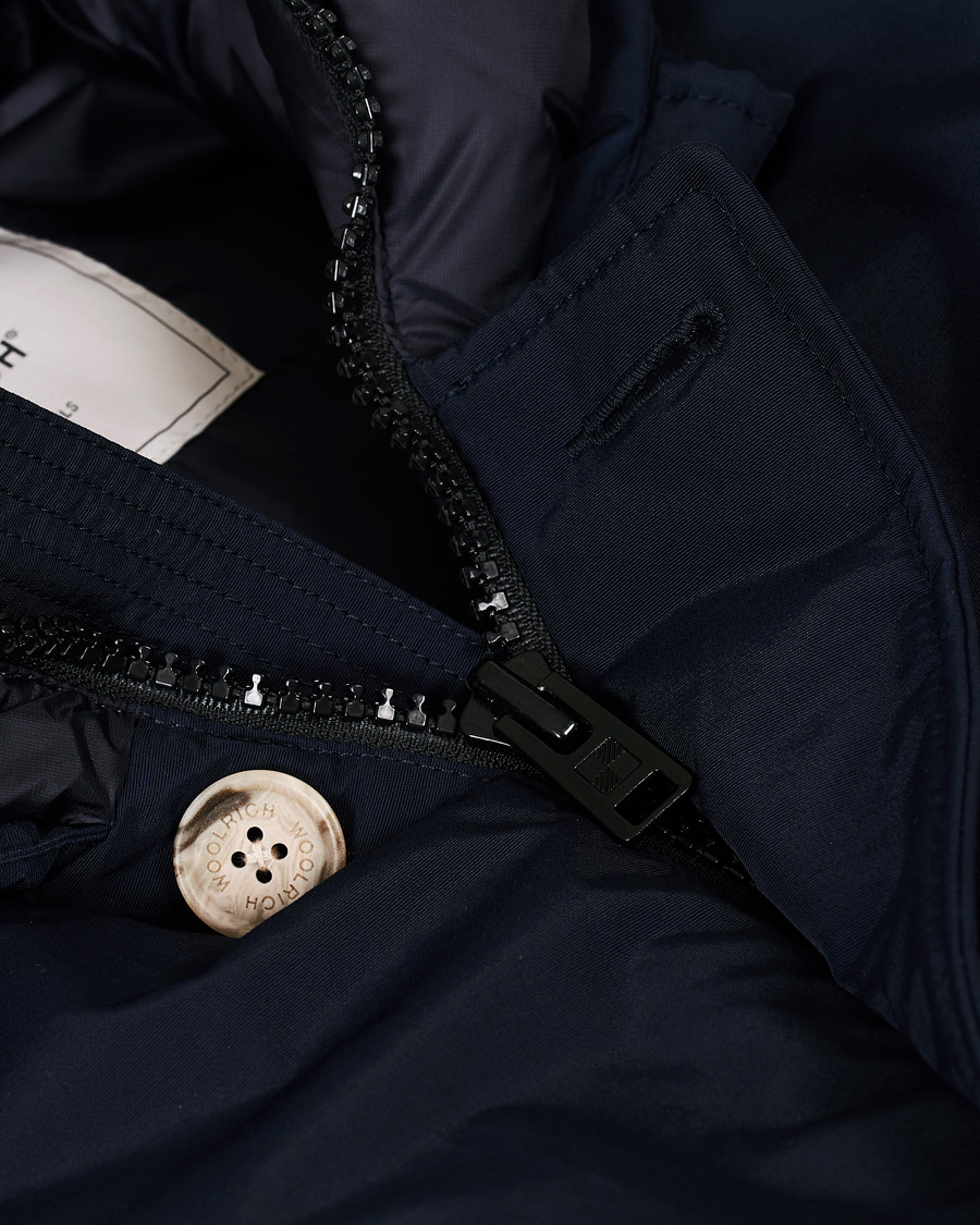 Herre | Jakker | Woolrich | Artic Parka No Fur Melton Blue