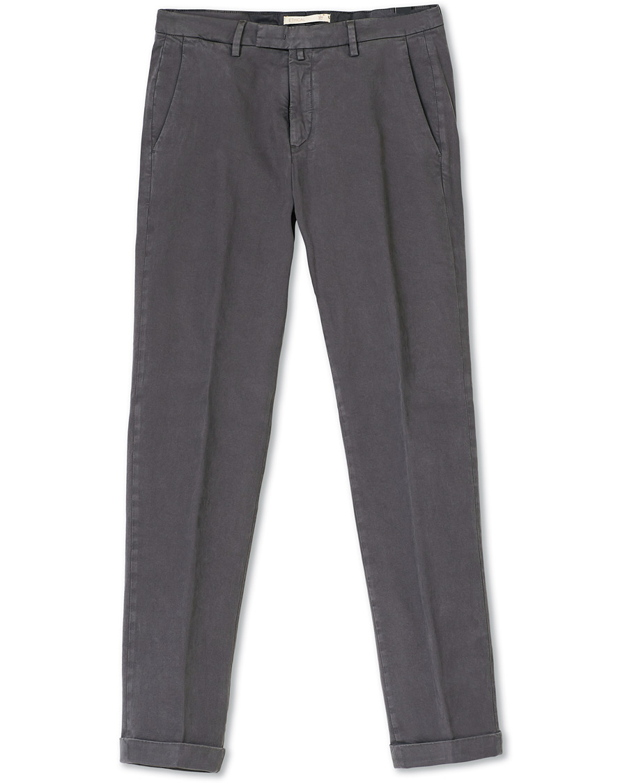 Herre | Bukser | Briglia 1949 | Slim Fit Cotton Chino Grey
