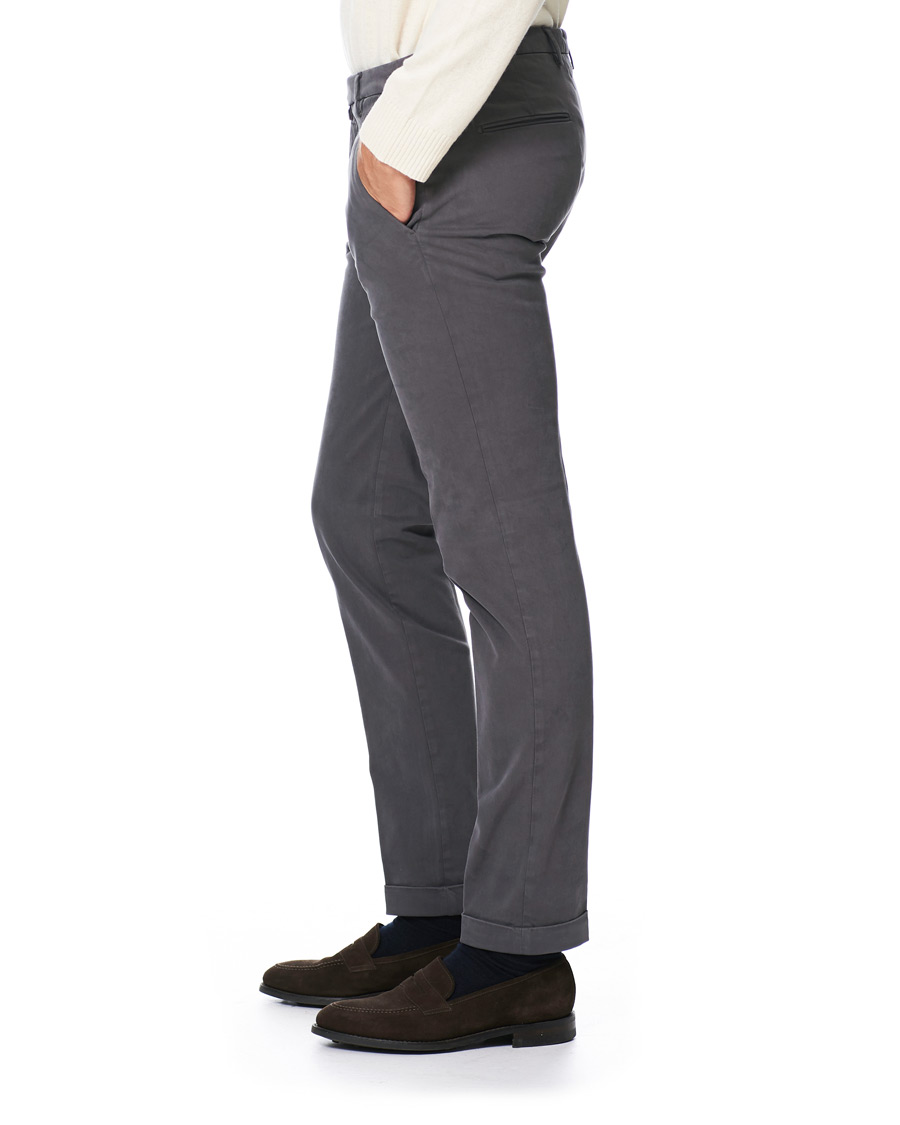 Herre | Bukser | Briglia 1949 | Slim Fit Cotton Chino Grey