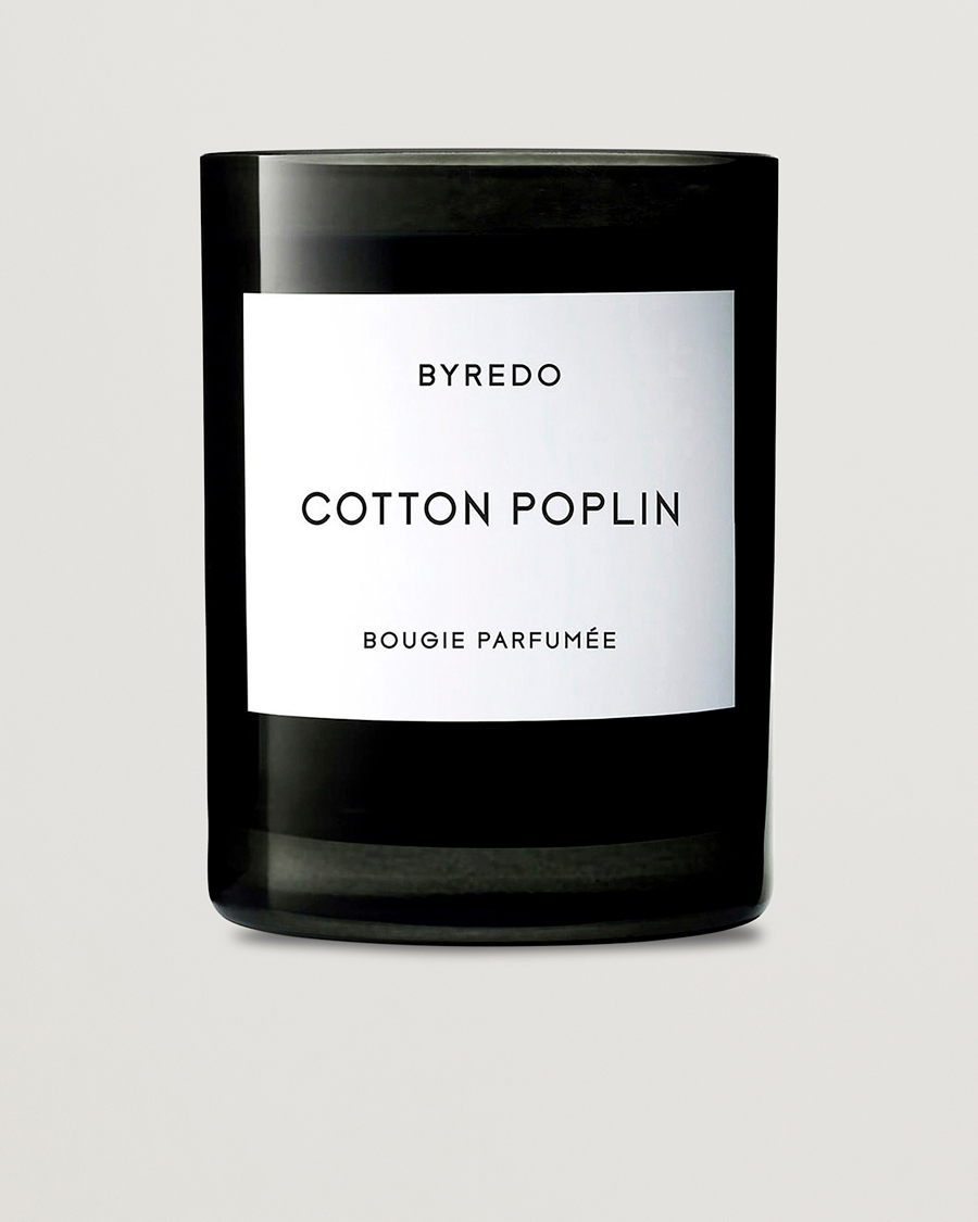 Herre | Duftlys | BYREDO | Candle Cotton Poplin 240gr