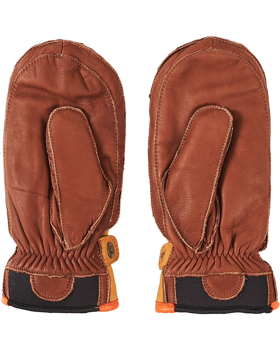 Herre | Hestra Wakayama Leather Mit Ski Glove Cognac/Brown | Hestra | Wakayama Leather Mit Ski Glove Cognac/Brown