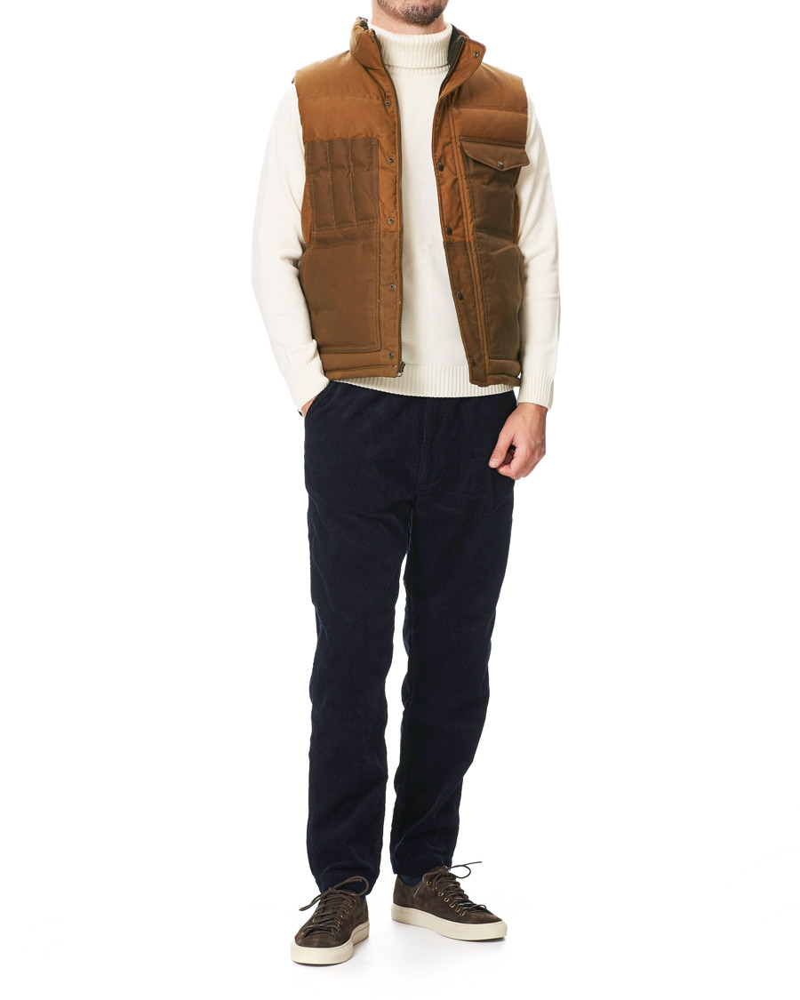Herre | Jakker | Filson | Down Cruiser Padded Vest Dark Tan