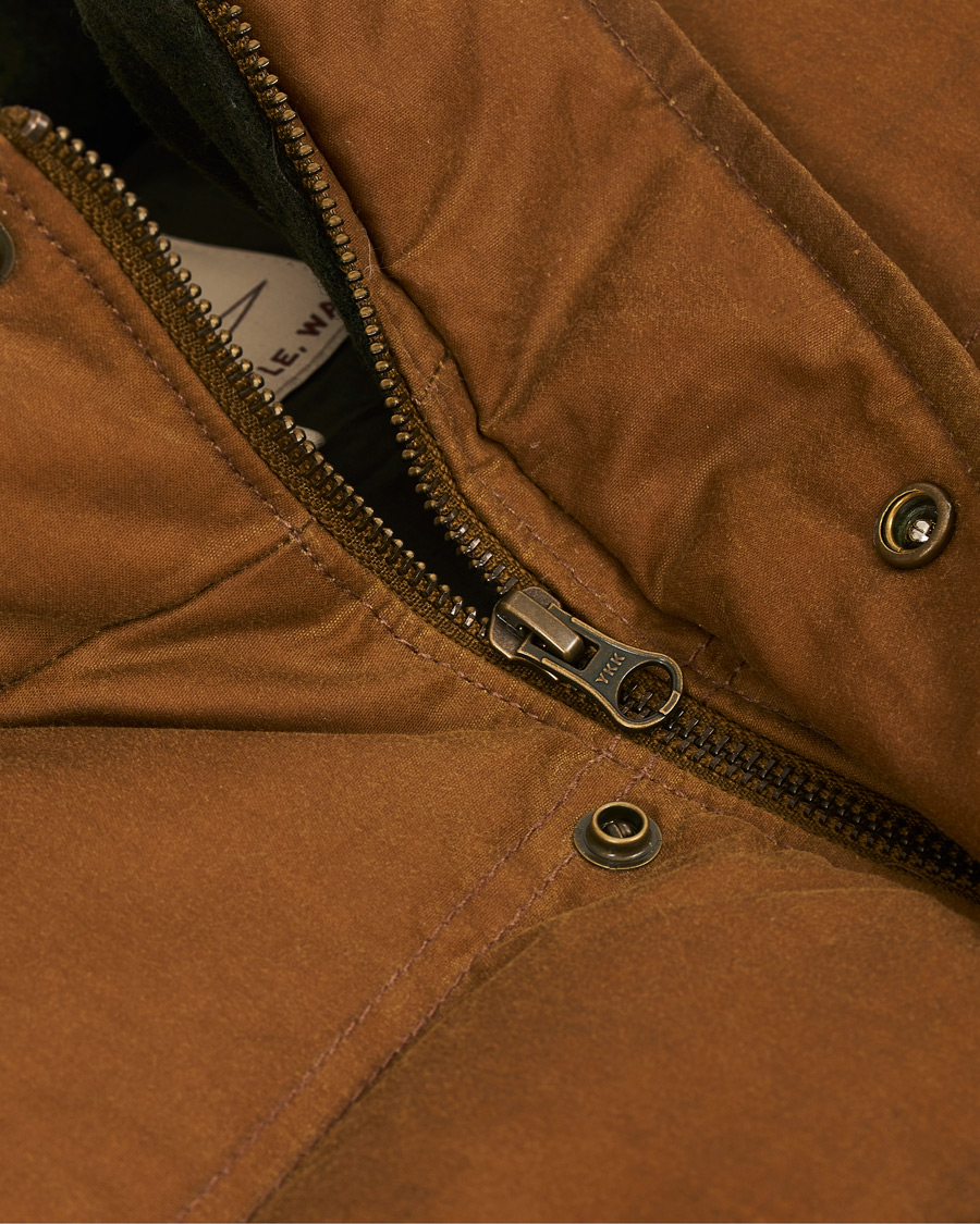 Herre | Jakker | Filson | Down Cruiser Padded Vest Dark Tan