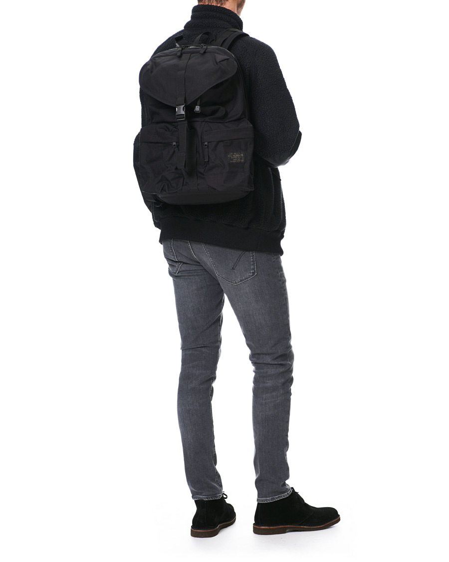 Herre | Filson Ripstop Nylon Backpack Black | Filson | Ripstop Nylon Backpack Black