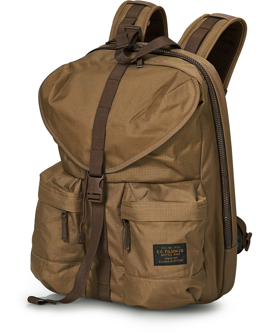Herre | Filson Ripstop Nylon Backpack Field Tan | Filson | Ripstop Nylon Backpack Field Tan