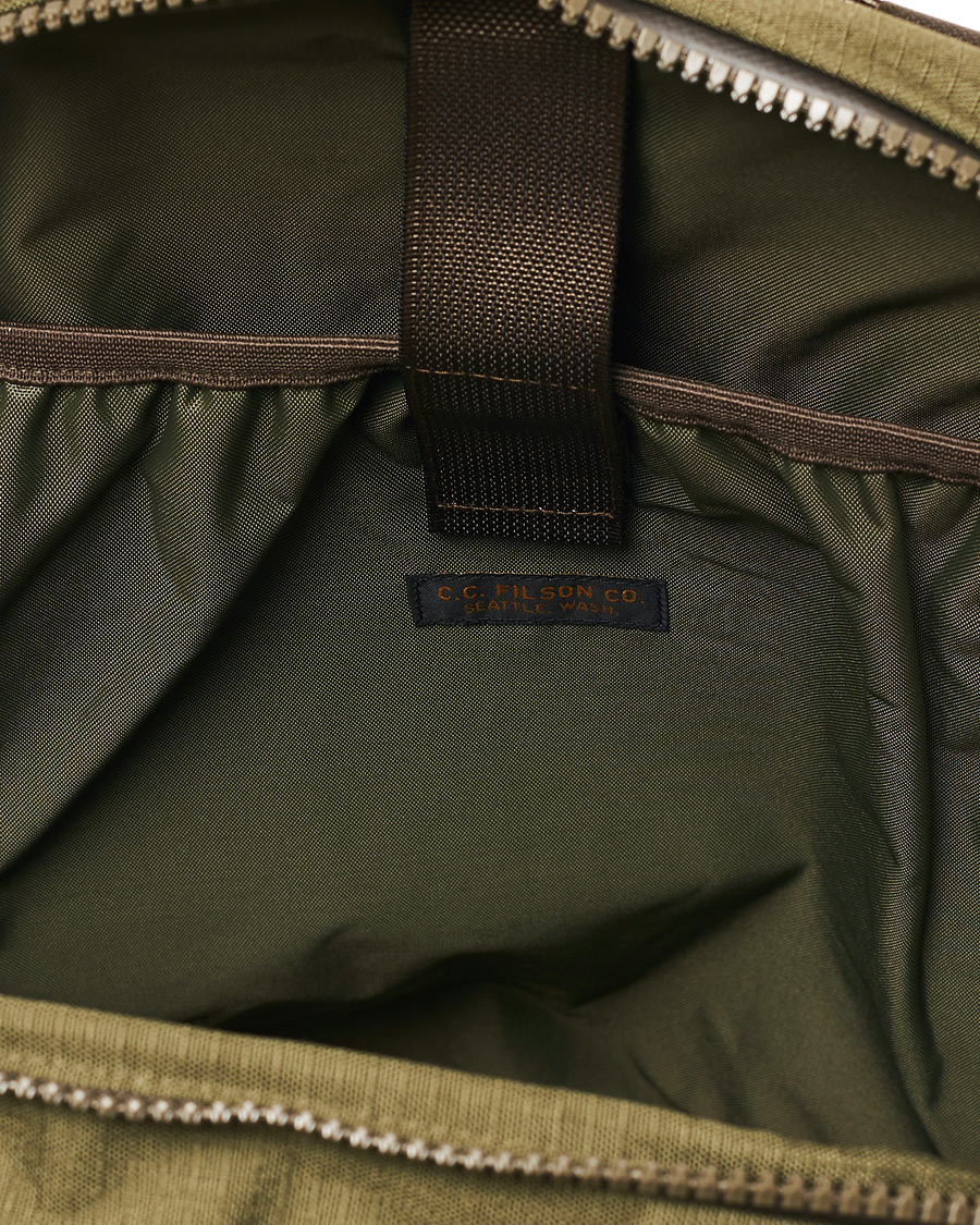 Herre | Filson Ripstop Nylon Backpack Green | Filson | Ripstop Nylon Backpack Green