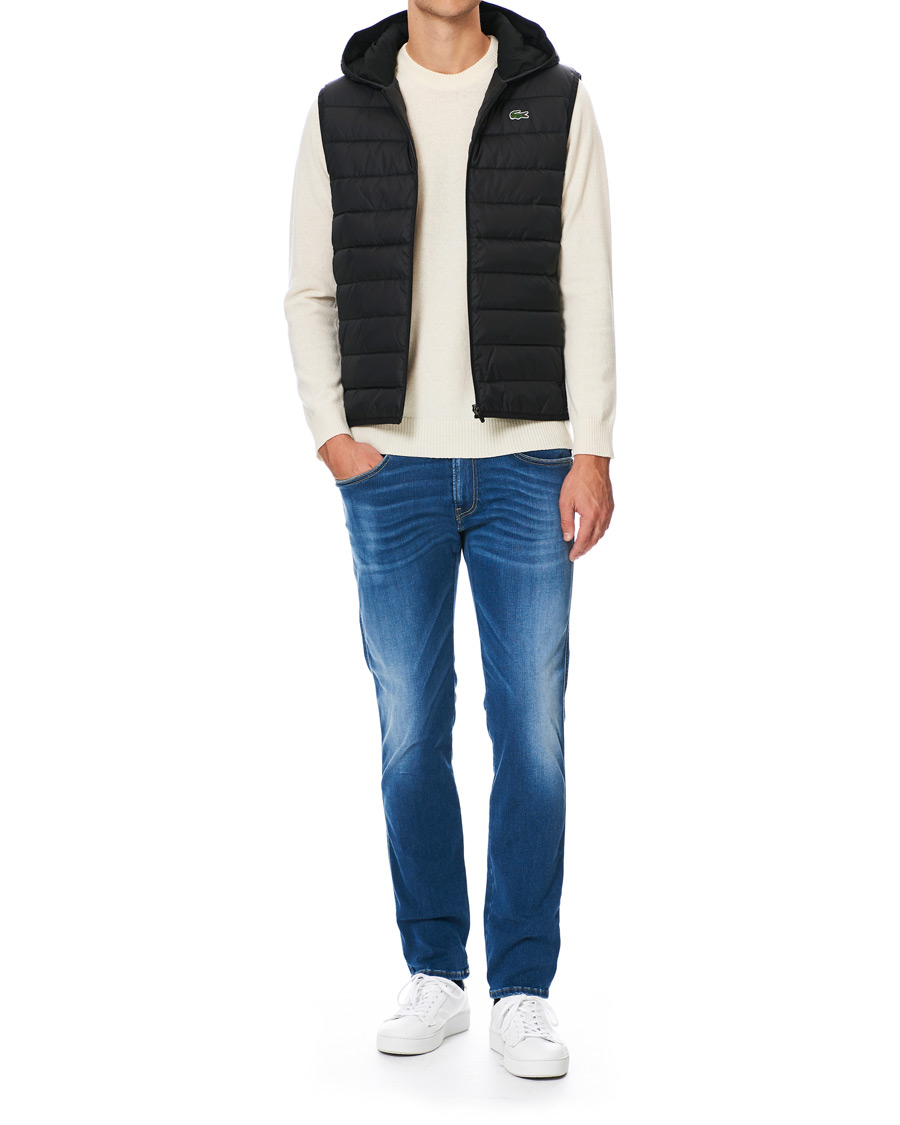 Herre | Jakker | Lacoste | Hooded Vest Noir