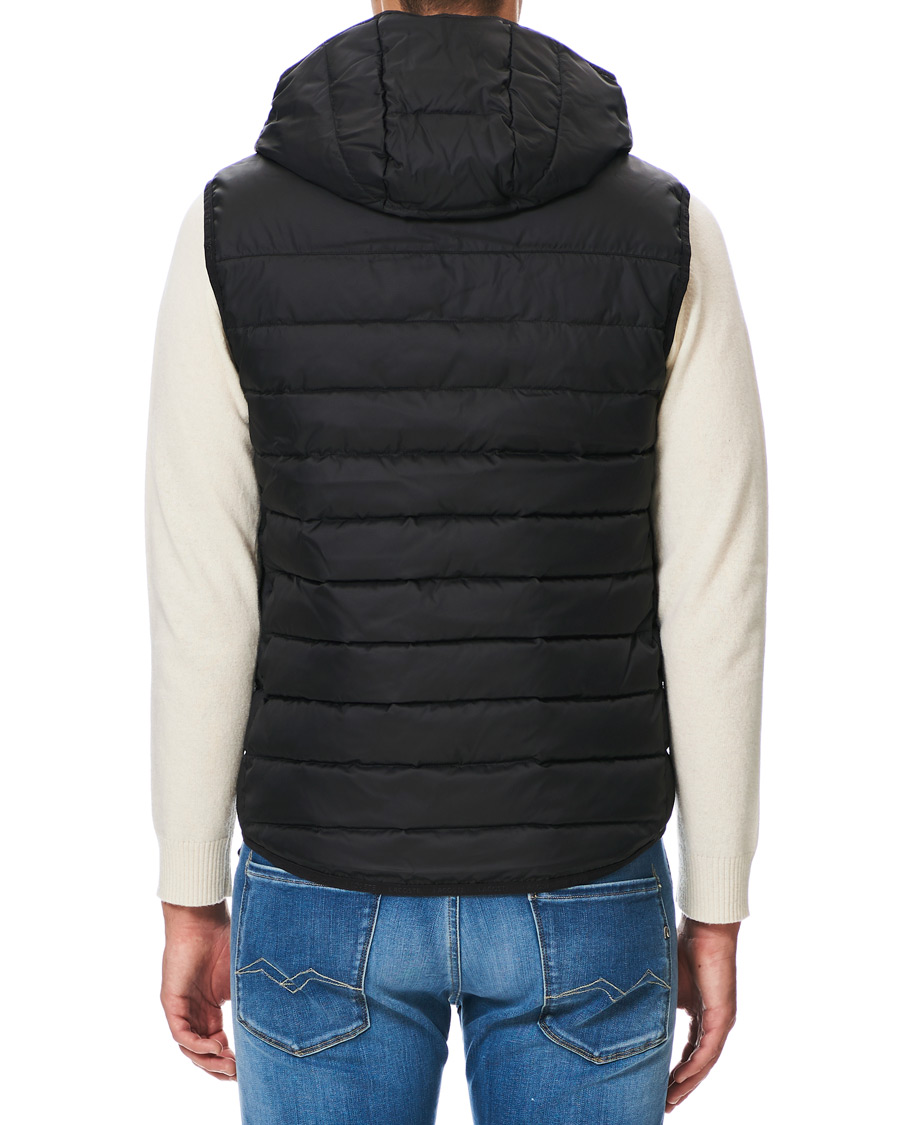 Herre | Jakker | Lacoste | Hooded Vest Noir