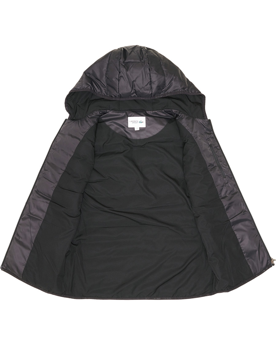 Herre | Jakker | Lacoste | Hooded Vest Noir