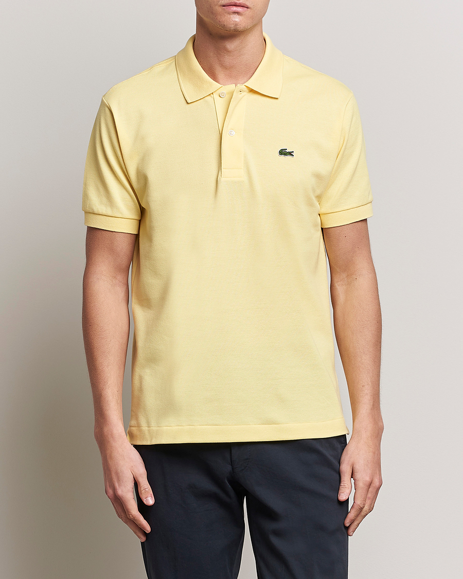 Herre | Pikéer | Lacoste | Original Polo Piké Yellow