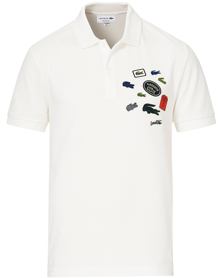 Herre | Pikéer | Lacoste | Original Patch Polo Pique White
