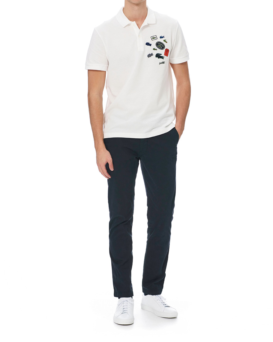 Herre | Pikéer | Lacoste | Original Patch Polo Pique White