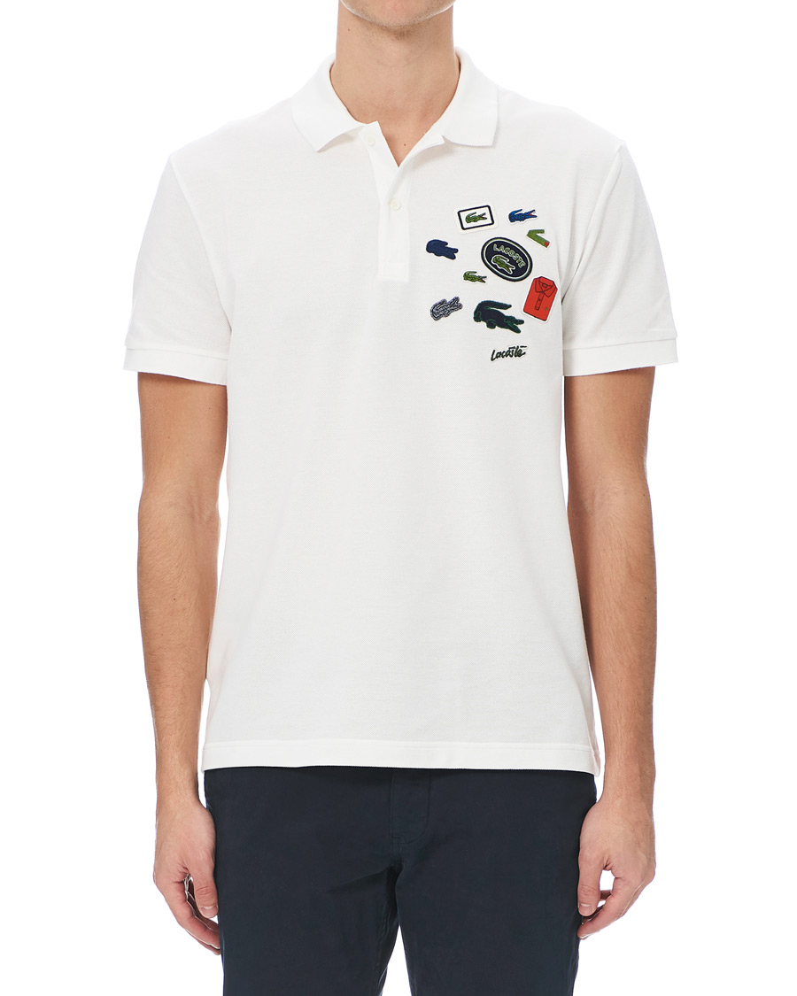 Herre | Pikéer | Lacoste | Original Patch Polo Pique White
