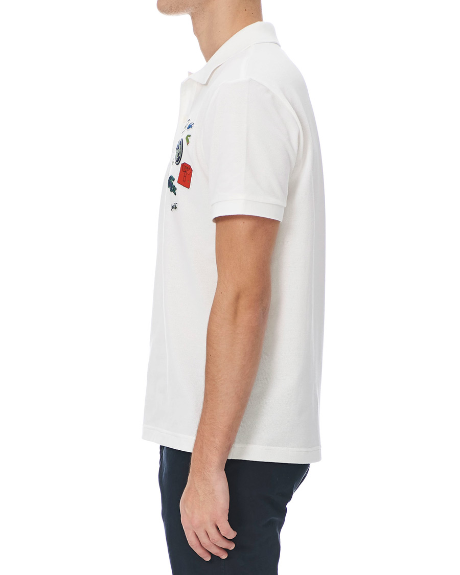 Herre | Pikéer | Lacoste | Original Patch Polo Pique White
