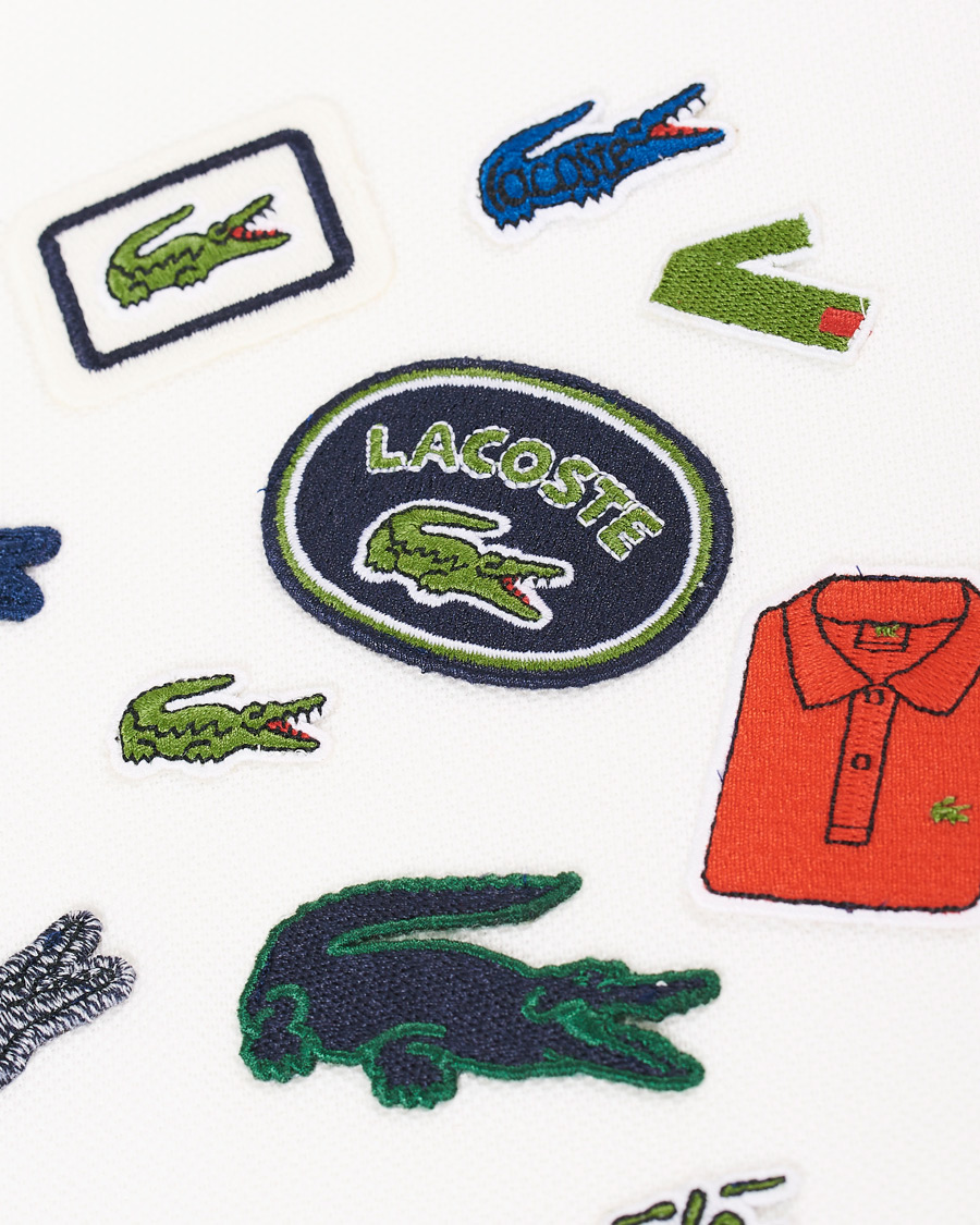 Herre | Pikéer | Lacoste | Original Patch Polo Pique White