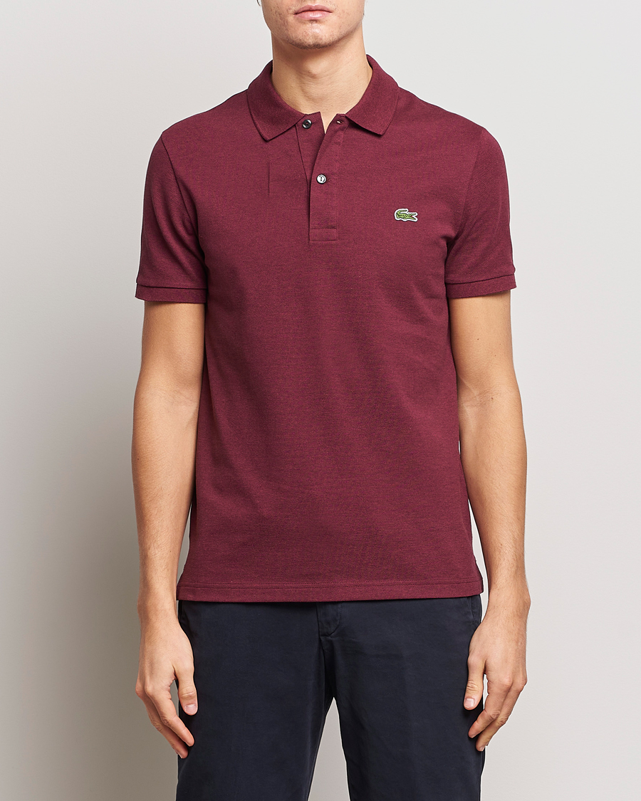 Herre | Kortermet piké | Lacoste | Slim Fit Polo Piké Vine Chine