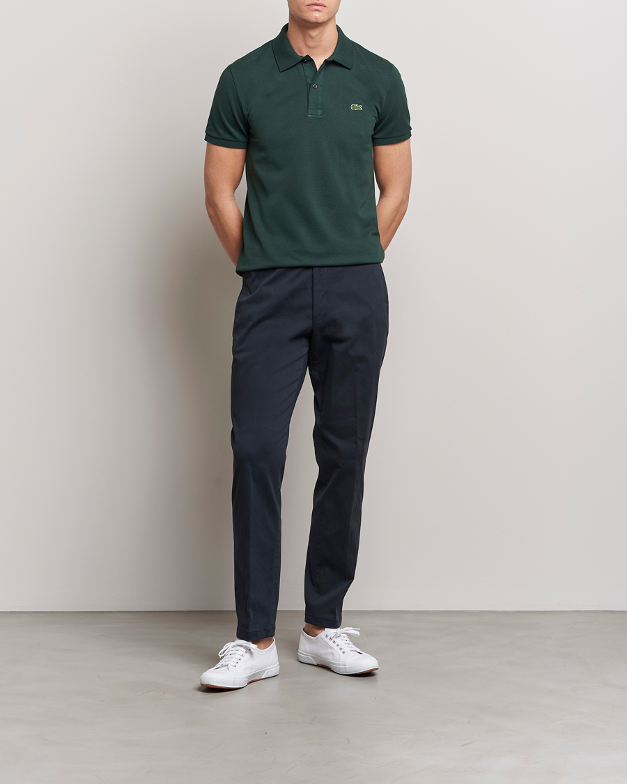 Herre | Pikéer | Lacoste | Slim Fit Polo Piké Sinople