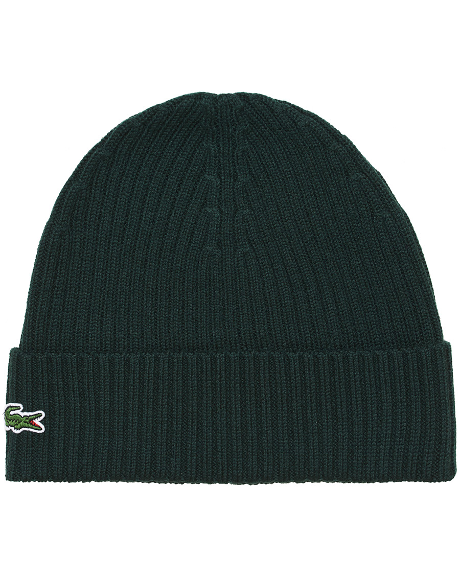 Herre | Lacoste Knitted Beanie Sinople | Lacoste | Knitted Beanie Sinople
