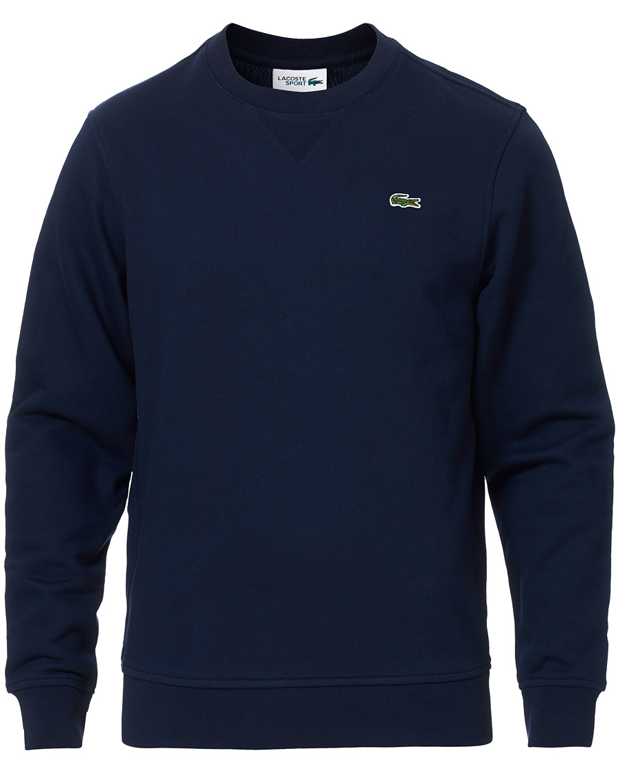 Herre | Gensere | Lacoste | Crew Neck Sweatshirt Navy Blue