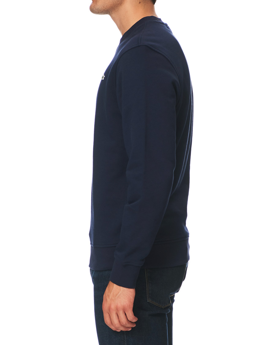 Herre | Gensere | Lacoste | Crew Neck Sweatshirt Navy Blue