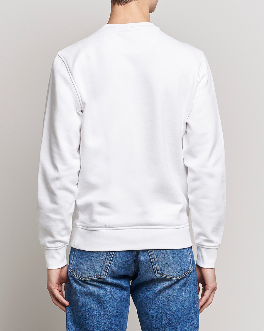 Herre | Gensere | Lacoste | Crew Neck Sweatshirt White
