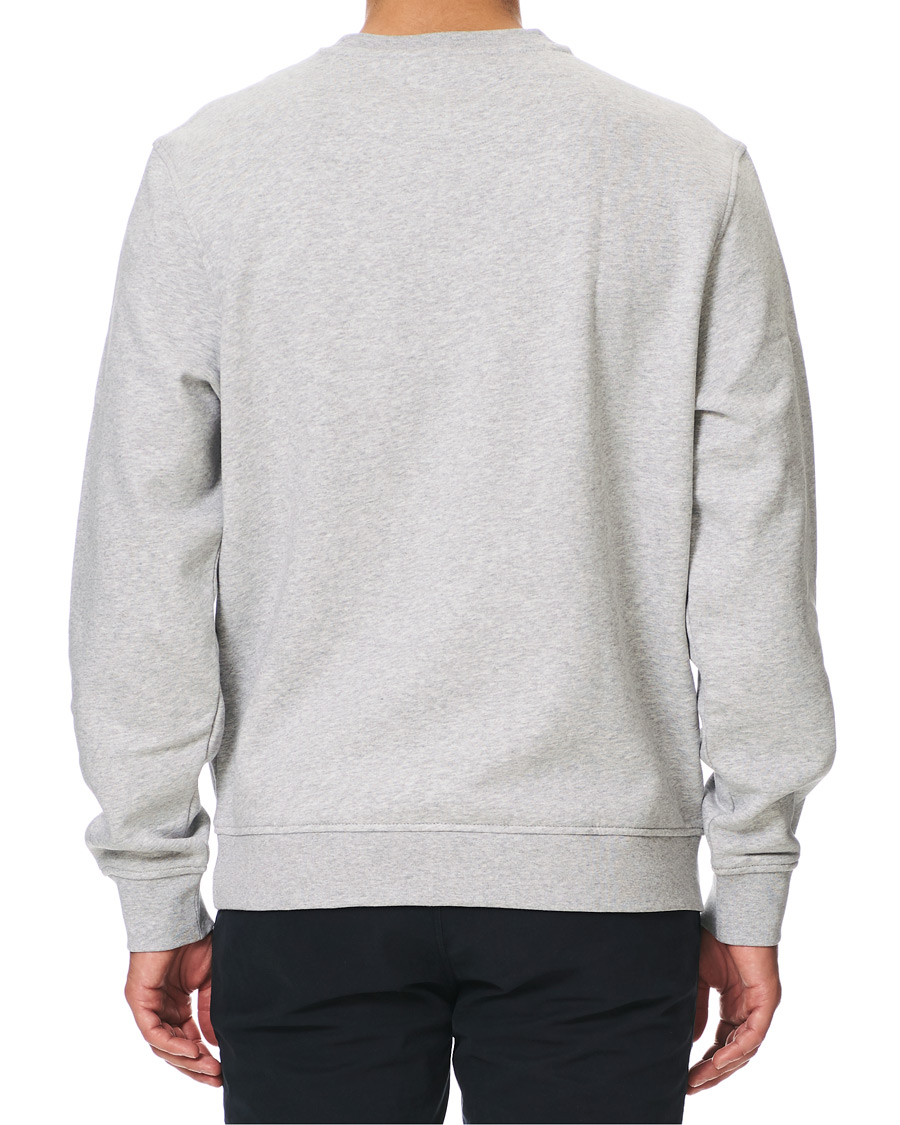 Herre | Gensere | Lacoste | Crew Neck Sweatshirt Argent Chine