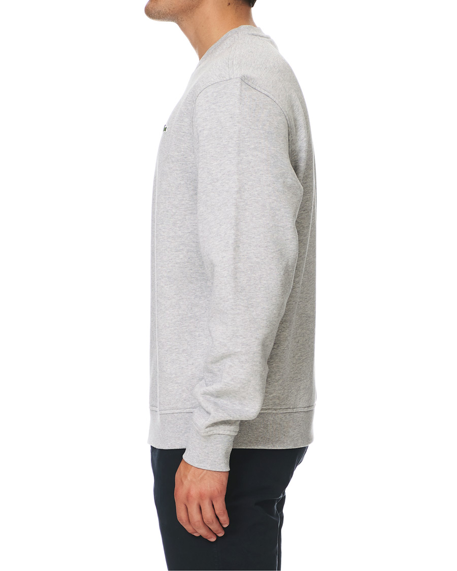 Herre | Gensere | Lacoste | Crew Neck Sweatshirt Argent Chine