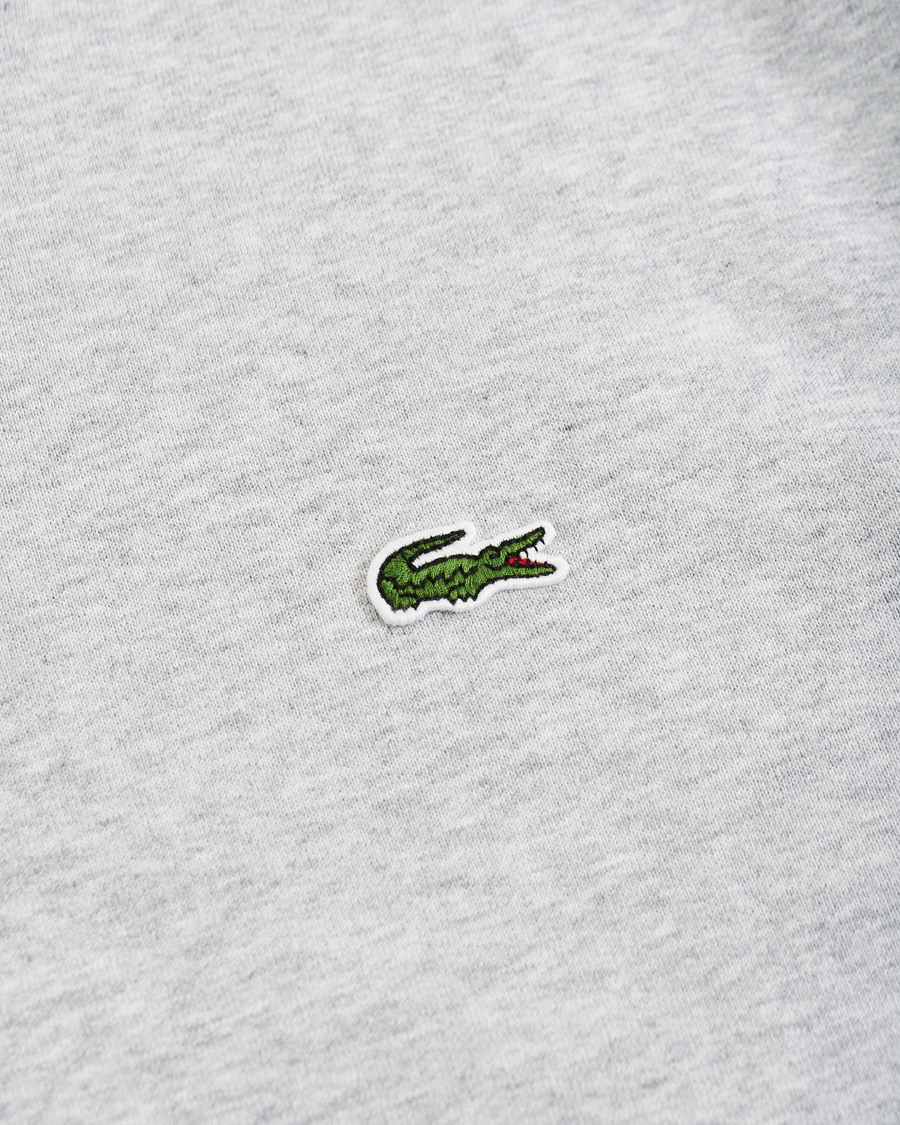 Herre | Gensere | Lacoste | Crew Neck Sweatshirt Argent Chine