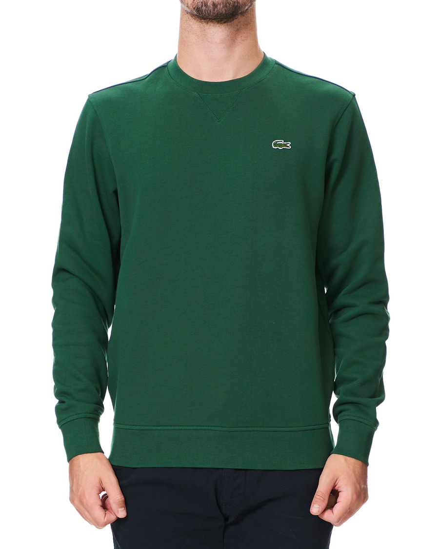 Herre | Gensere | Lacoste | Crew Neck Sweatshirt Green