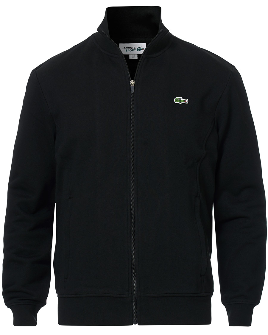 Herre | Gensere | Lacoste Sport | Full Zip Sweater Black