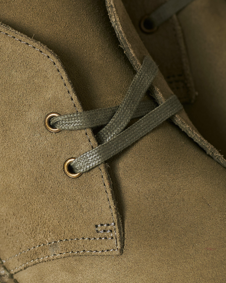 Herre | Clarks Originals Desert Boot Light Olive Suede | Clarks Originals | Desert Boot Light Olive Suede