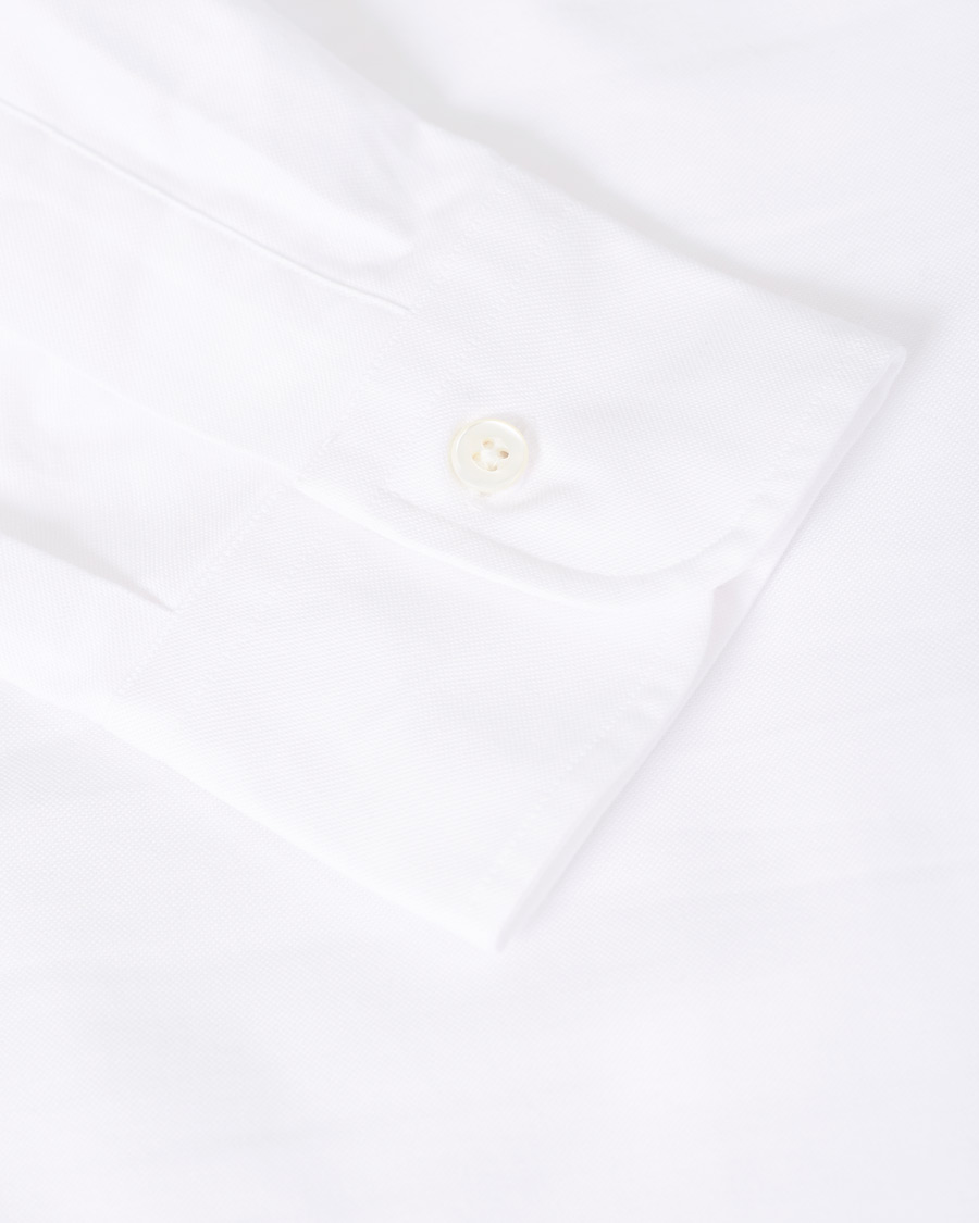 Herre | Skjorter | Kamakura Shirts | Vintage Ivy New York Popover Shirt White