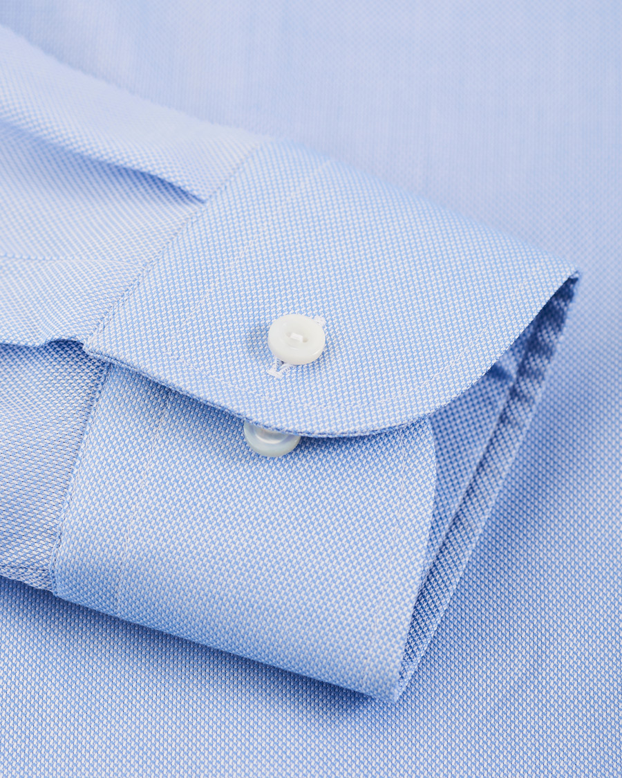 Herre | Skjorter | Eton | Slim Fit Royal Oxford Button Down Shirt Light Blue