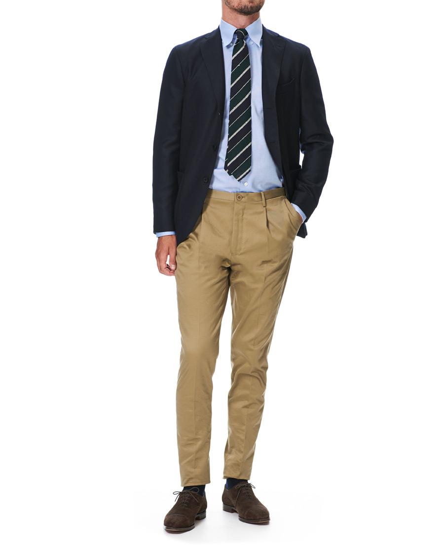 Herre | Skjorter | Eton | Contemporary Fit Royal Oxford Button Down Shirt Light Blue