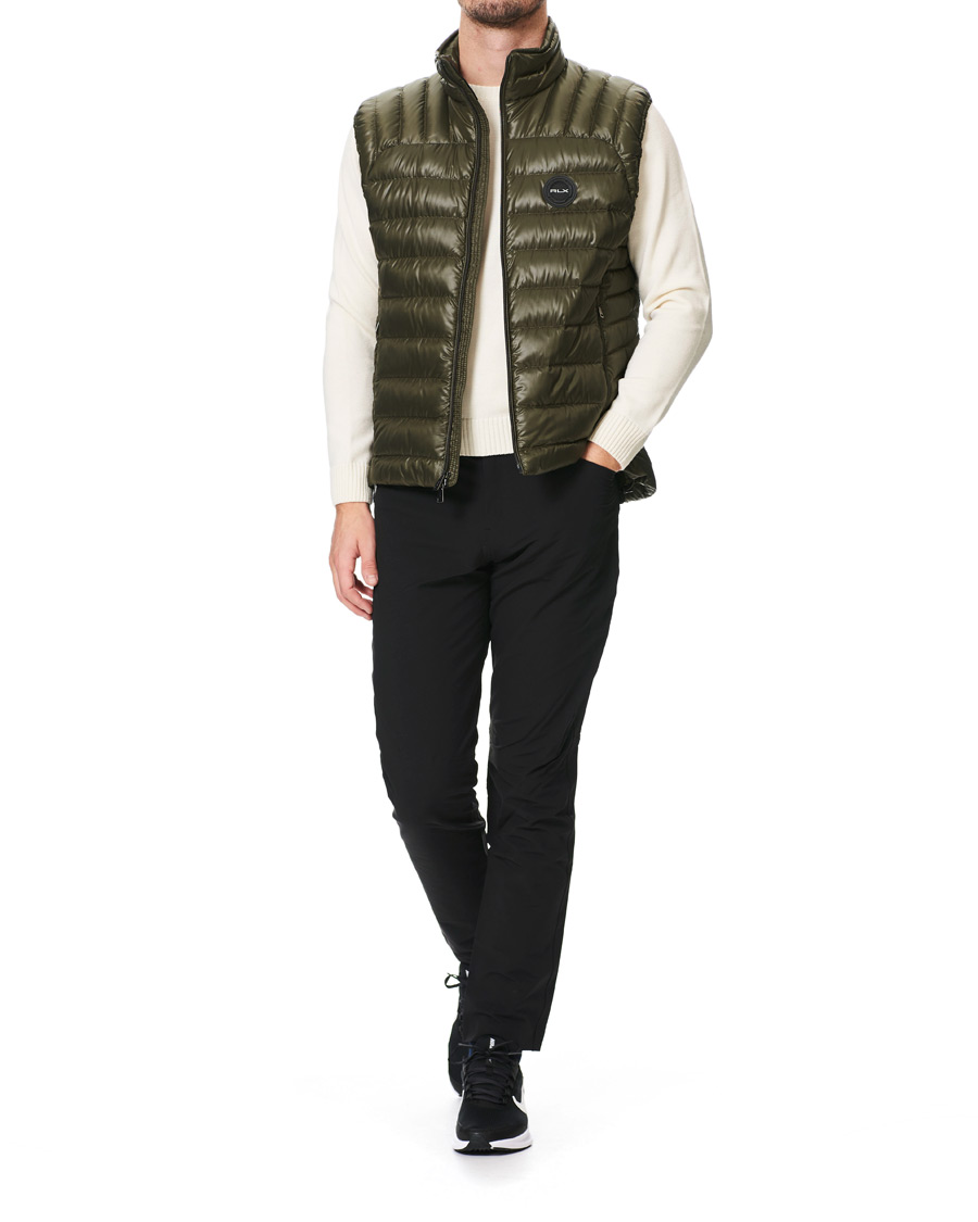 Herre | Jakker | RLX Ralph Lauren | Lightweight Down Vest Dark Olive