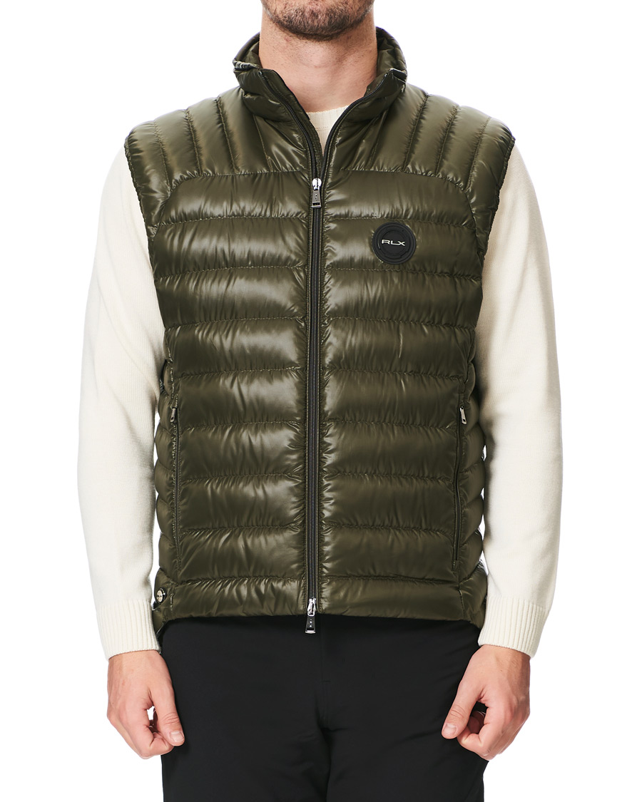 Herre | Jakker | RLX Ralph Lauren | Lightweight Down Vest Dark Olive