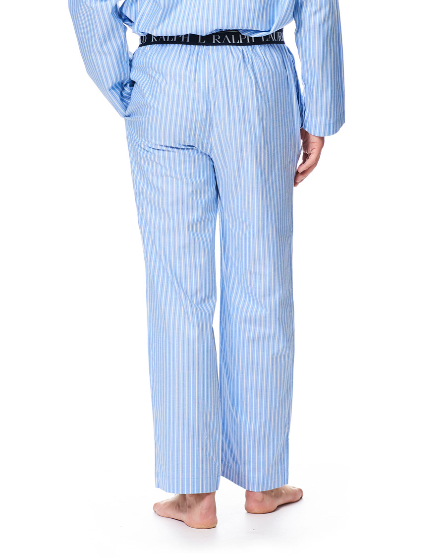 Herre | Pyjamaser og badekåper | Polo Ralph Lauren | Patchwork Check Pyjama Set White/Blue