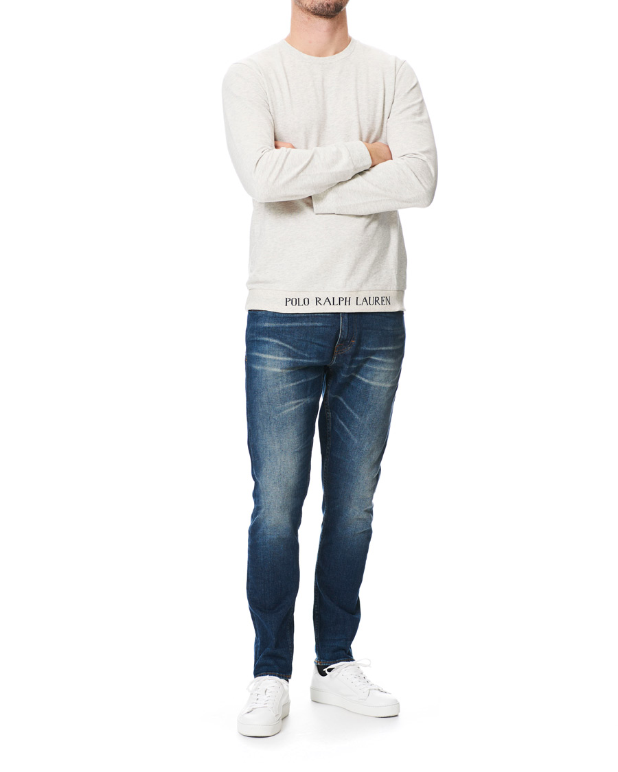 Herre | Gensere | Polo Ralph Lauren | Logo Crew Neck Sweatshirt Heather Grey