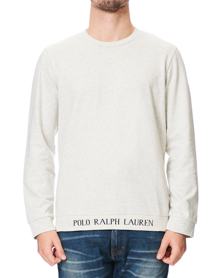 Herre | Gensere | Polo Ralph Lauren | Logo Crew Neck Sweatshirt Heather Grey